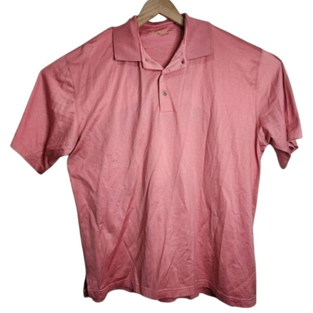 Ben‎ Hogan Polo Shirt Men's Large Short Sleeve Pink